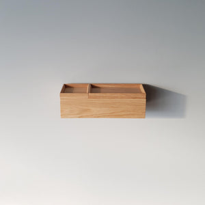 schmale Wandkonsole massive Eiche 36 cm, schmale Wandkonsole, MBK12 stilvolle Designermöbel aus Massivholz