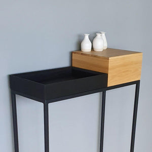 Schmaler Designer Konsolentisch - MBK12  stilvolle Designermöbel aus Massivholz