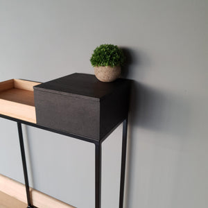 Schmaler Designer Konsolentisch, Konsolentisch, MBK12 stilvolle Designermöbel aus Massivholz